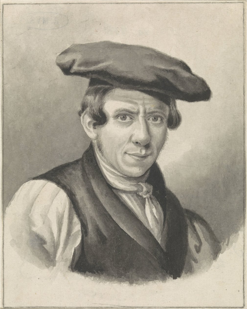 Selbstporträt von Johannes Boshamer von Johannes Boshamer