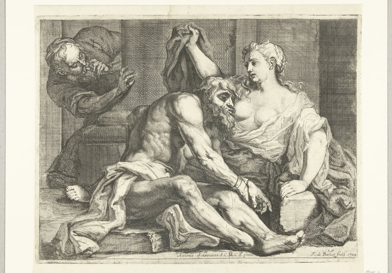 Cimon von Pero genährt von Johannes Frans de Backer