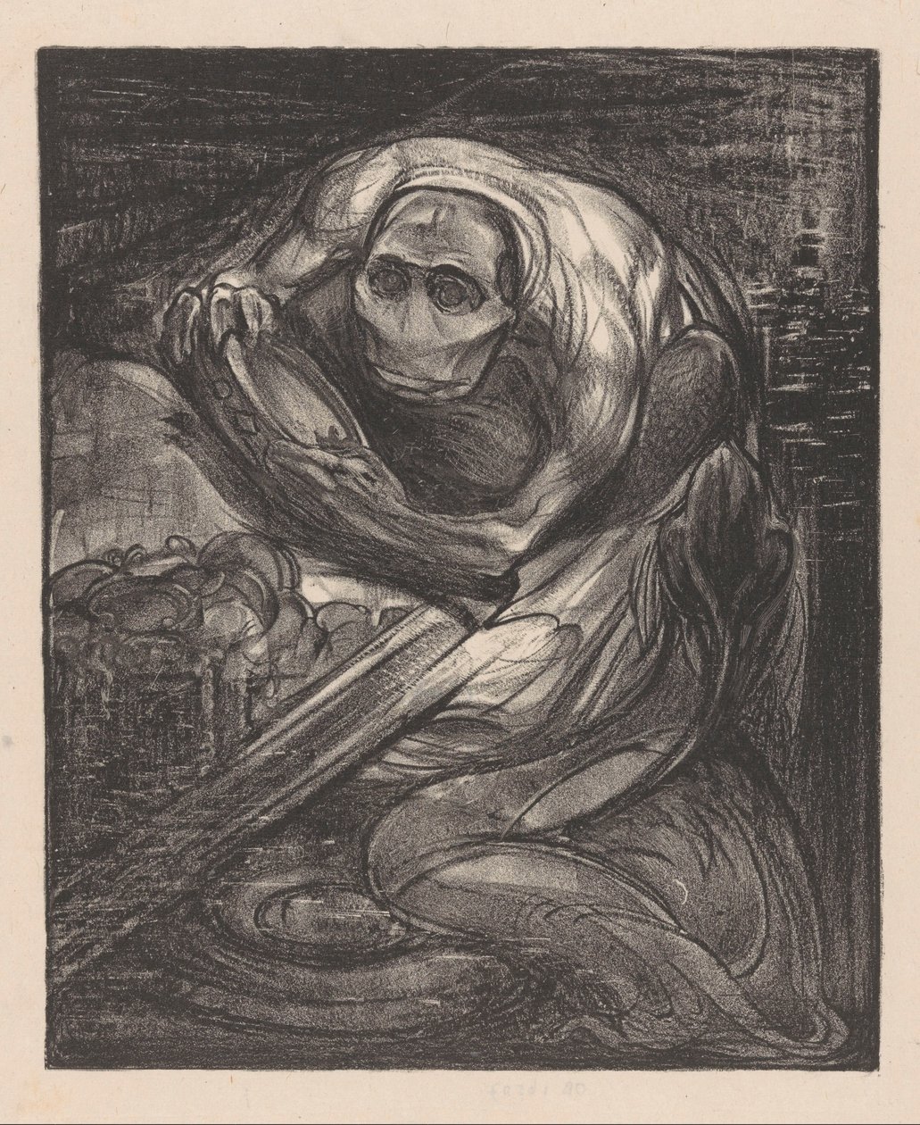 Monster mit Schale von Johannes Josephus Aarts