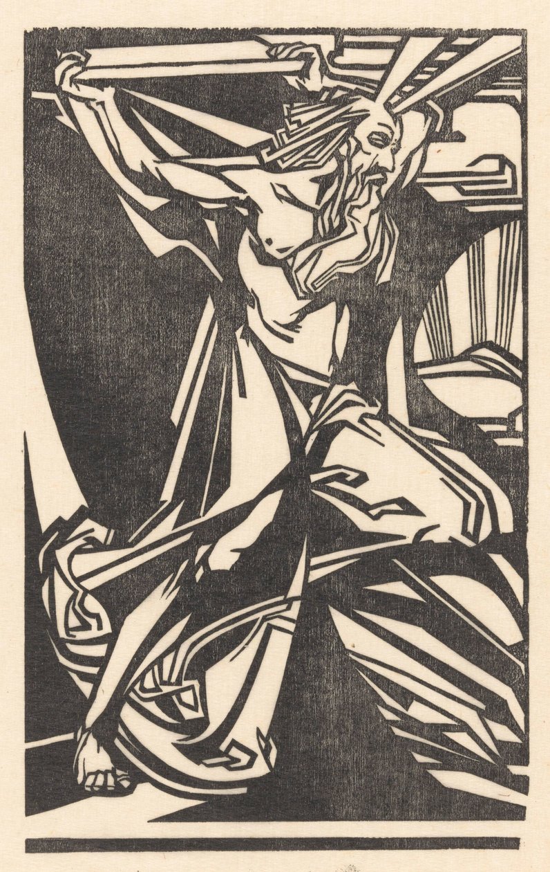 Moses mit den Gesetzestafeln von Johannes Josephus Aarts