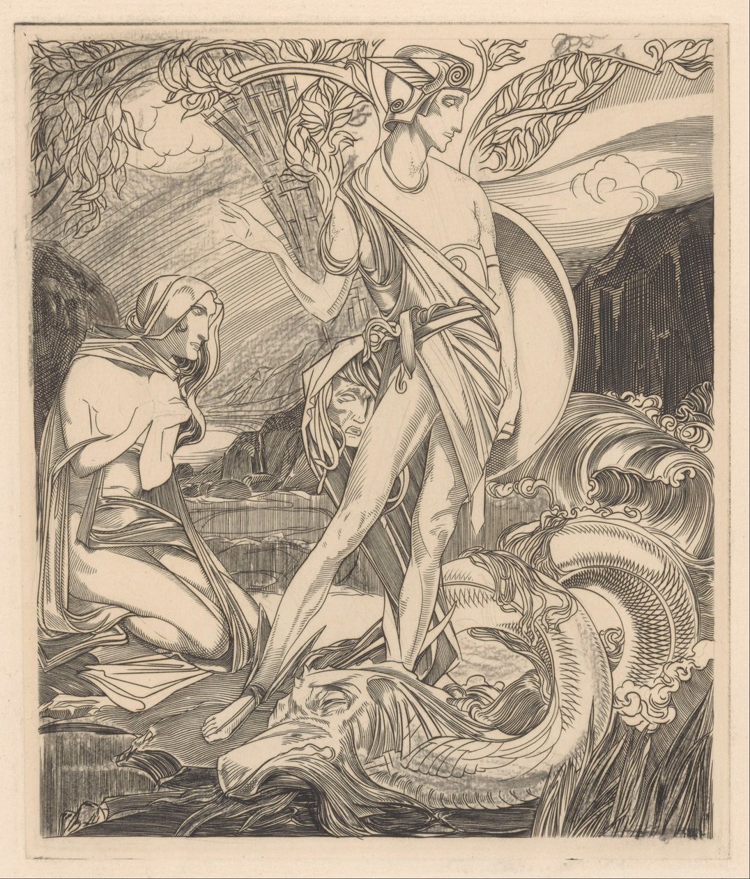 Perseus und Andromeda von Johannes Josephus Aarts