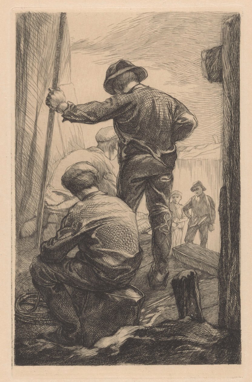 Fünf Polderjungen von Johannes Josephus Aarts