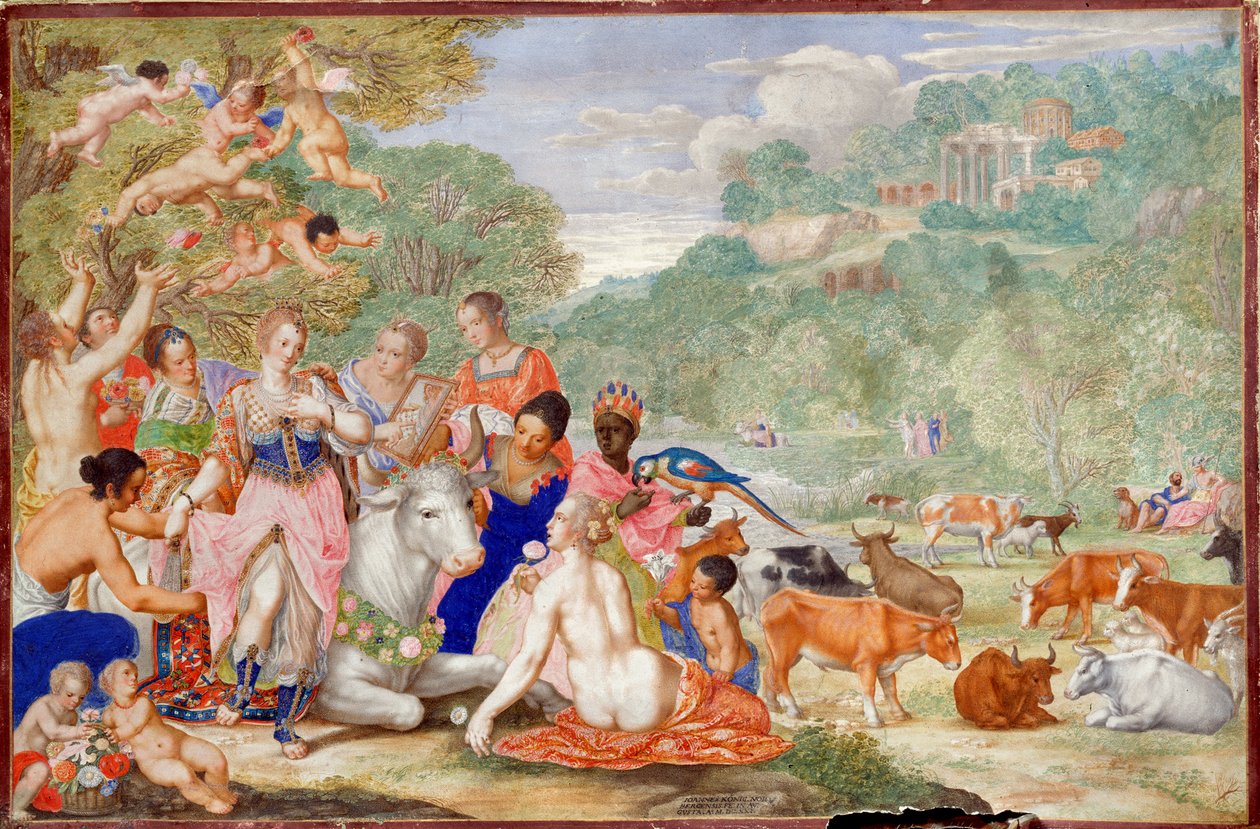 Der Raub der Europa, 1621 von Johannes Koenig
