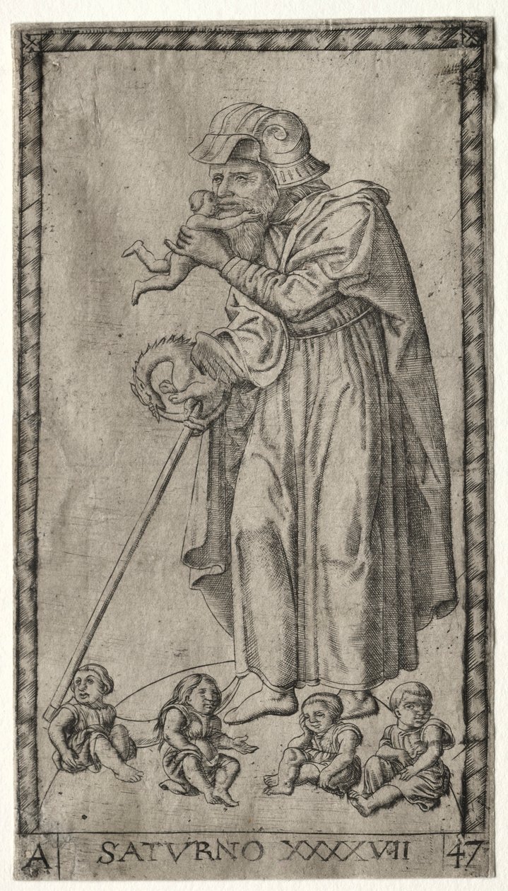 Saturn, 1547 von Johannes Ladenspelder