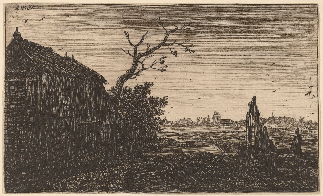 Die Schleuse von Johannes Ruisscher, and Anthonie Waterloo