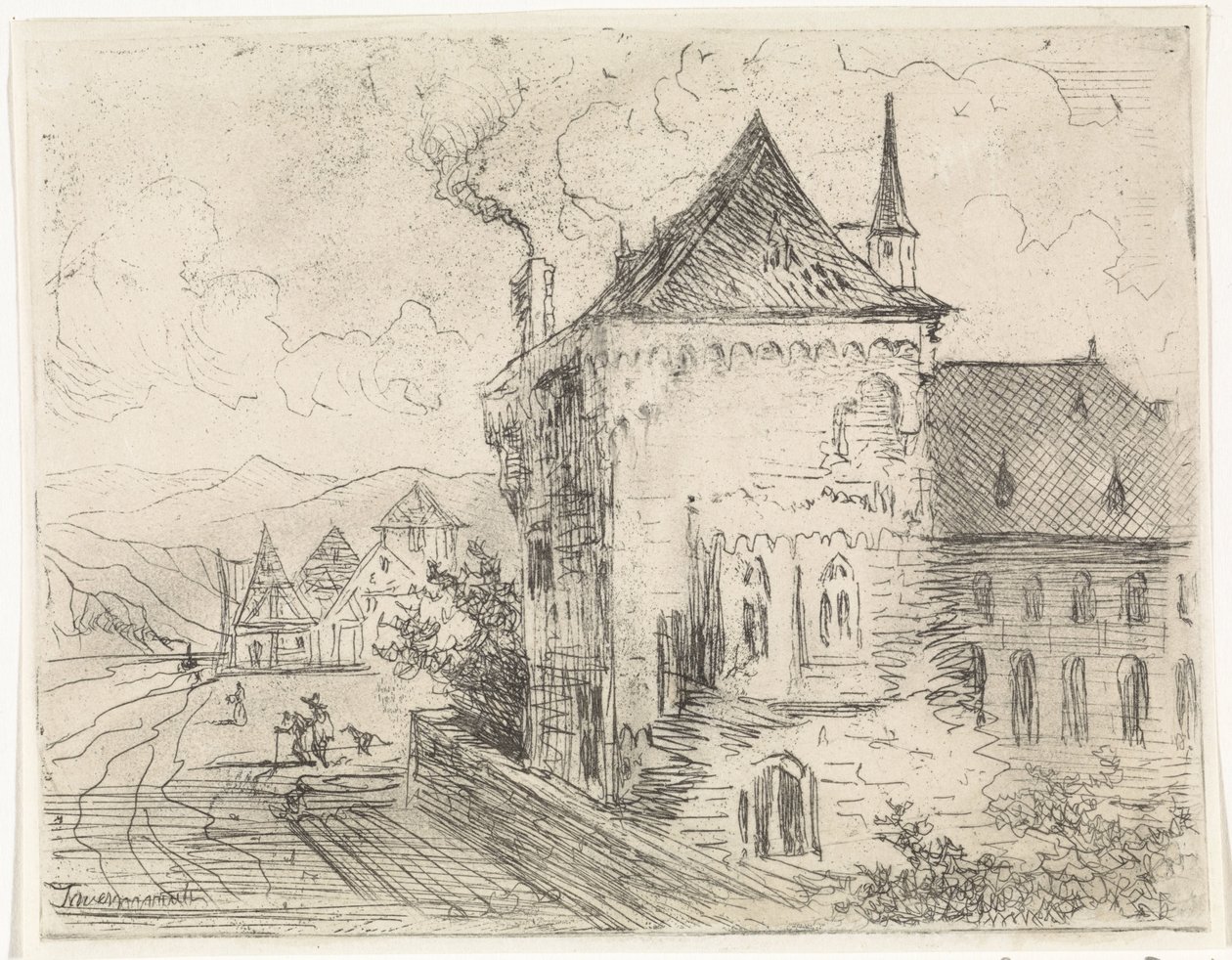 Gebäude in Boppard von Johannes Tavenraat