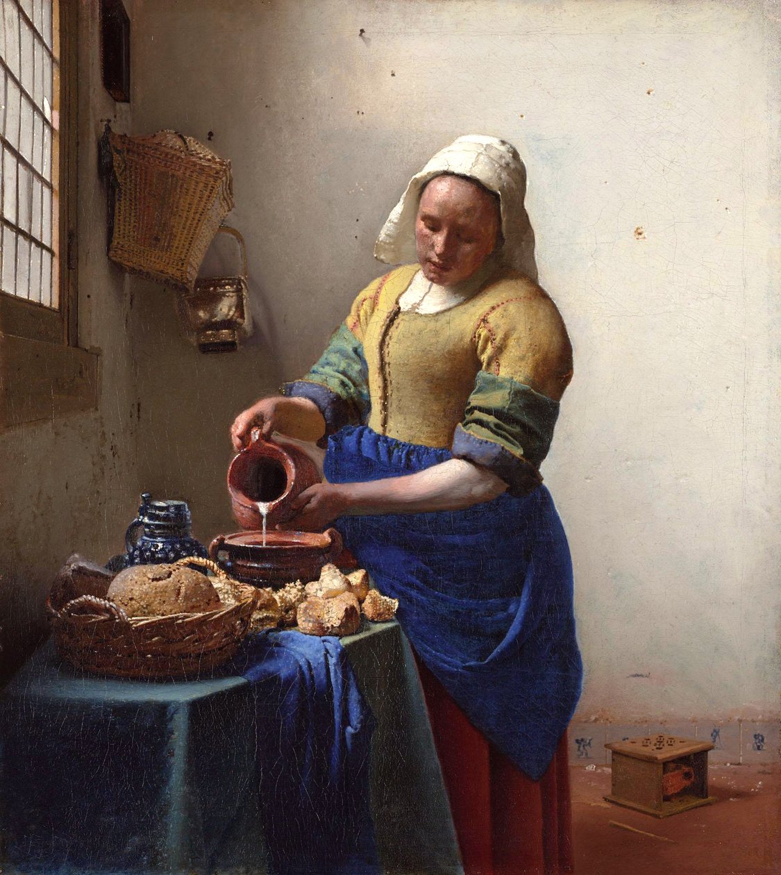 Die Milchmagd von Johannes Vermeer