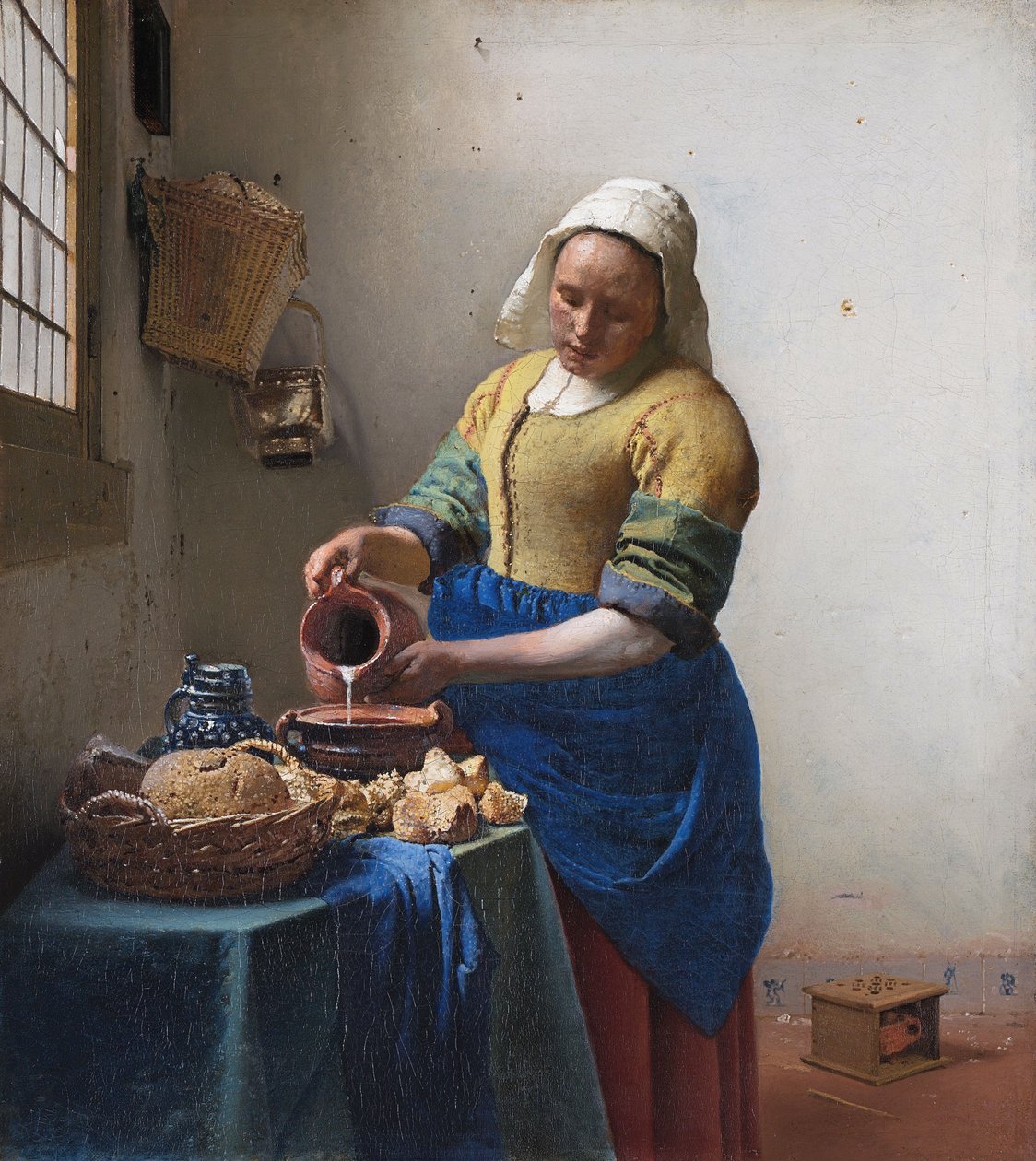 Das Milchmädchen von Johannes Vermeer