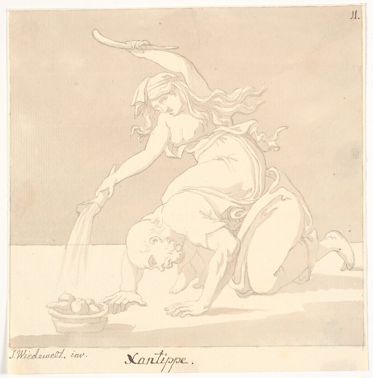 "Xantippe" von Johannes Wiedewelt