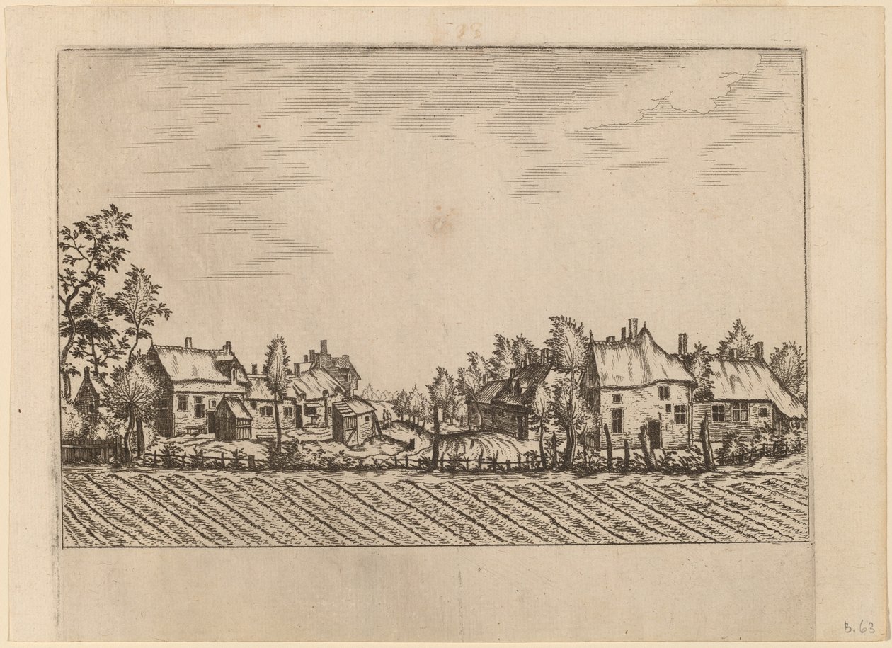 Bauernhöfe von Johannes van Doetechum, the Elder and Lucas