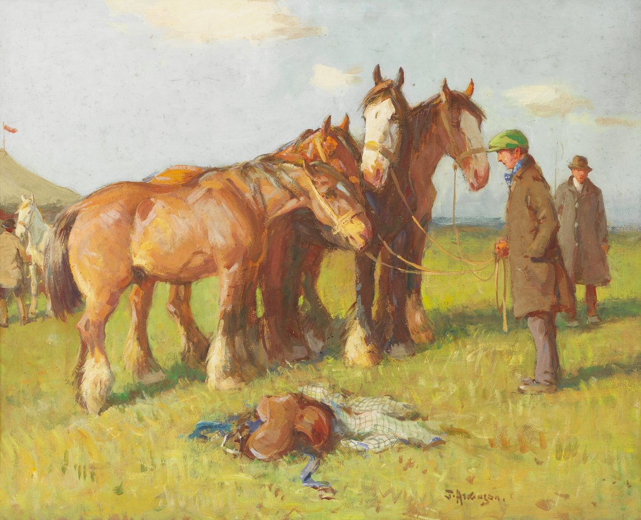 Cowhill-Messe, ca. 1900-1919 von John Atkinson