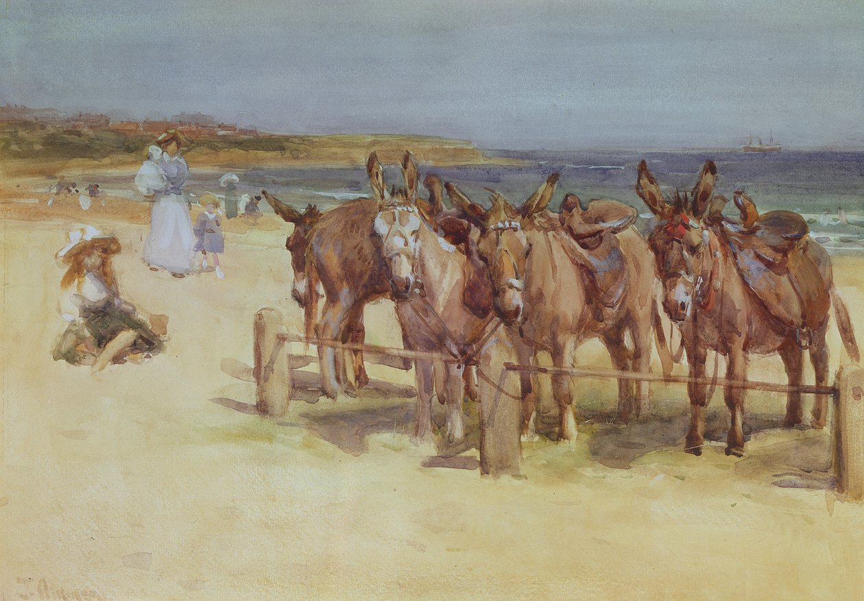 The Longsands, Tynemouth, Northumberland von John Atkinson