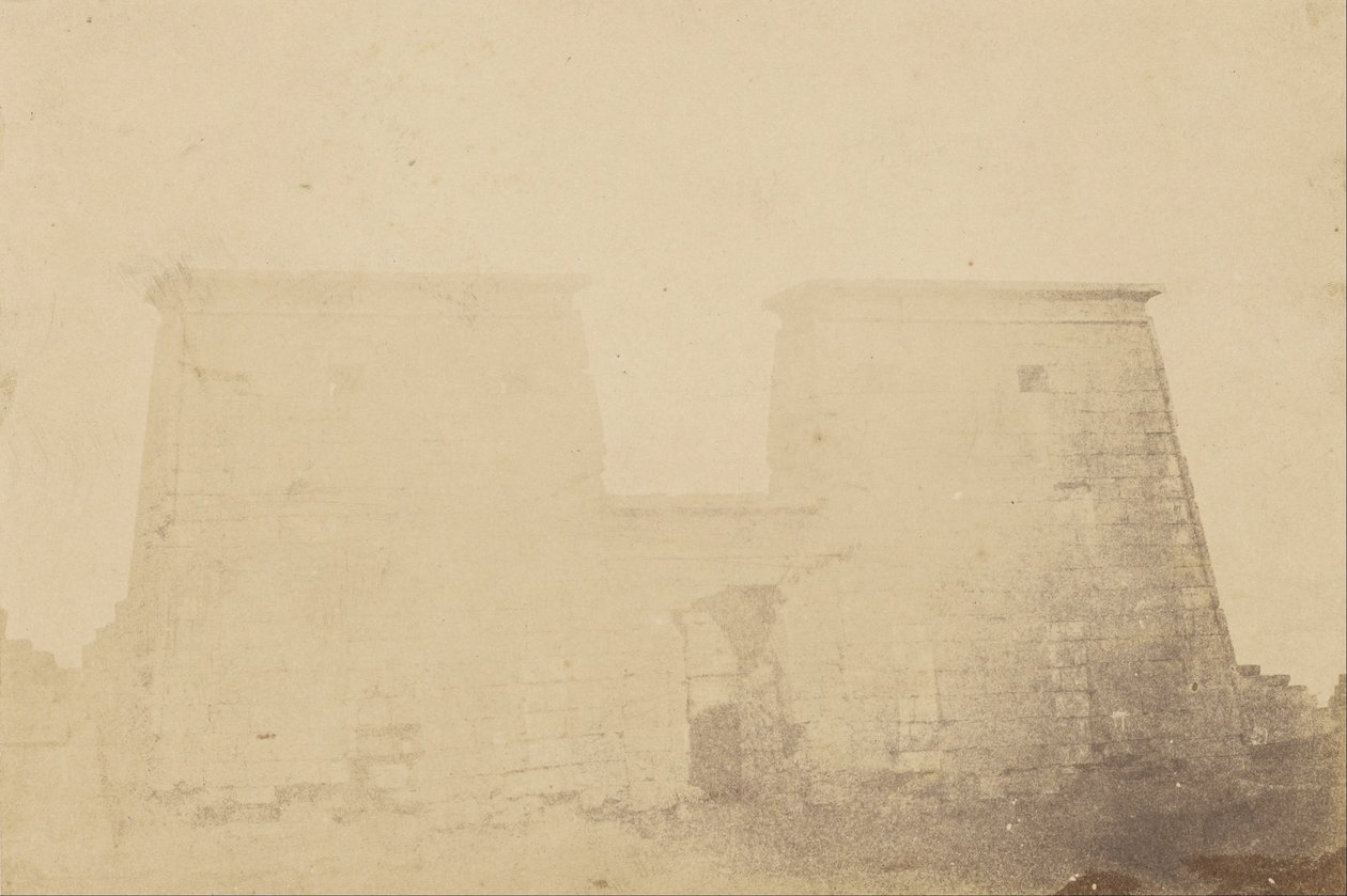 (Tempel von Karnak in Theben) von John Beasly Greene