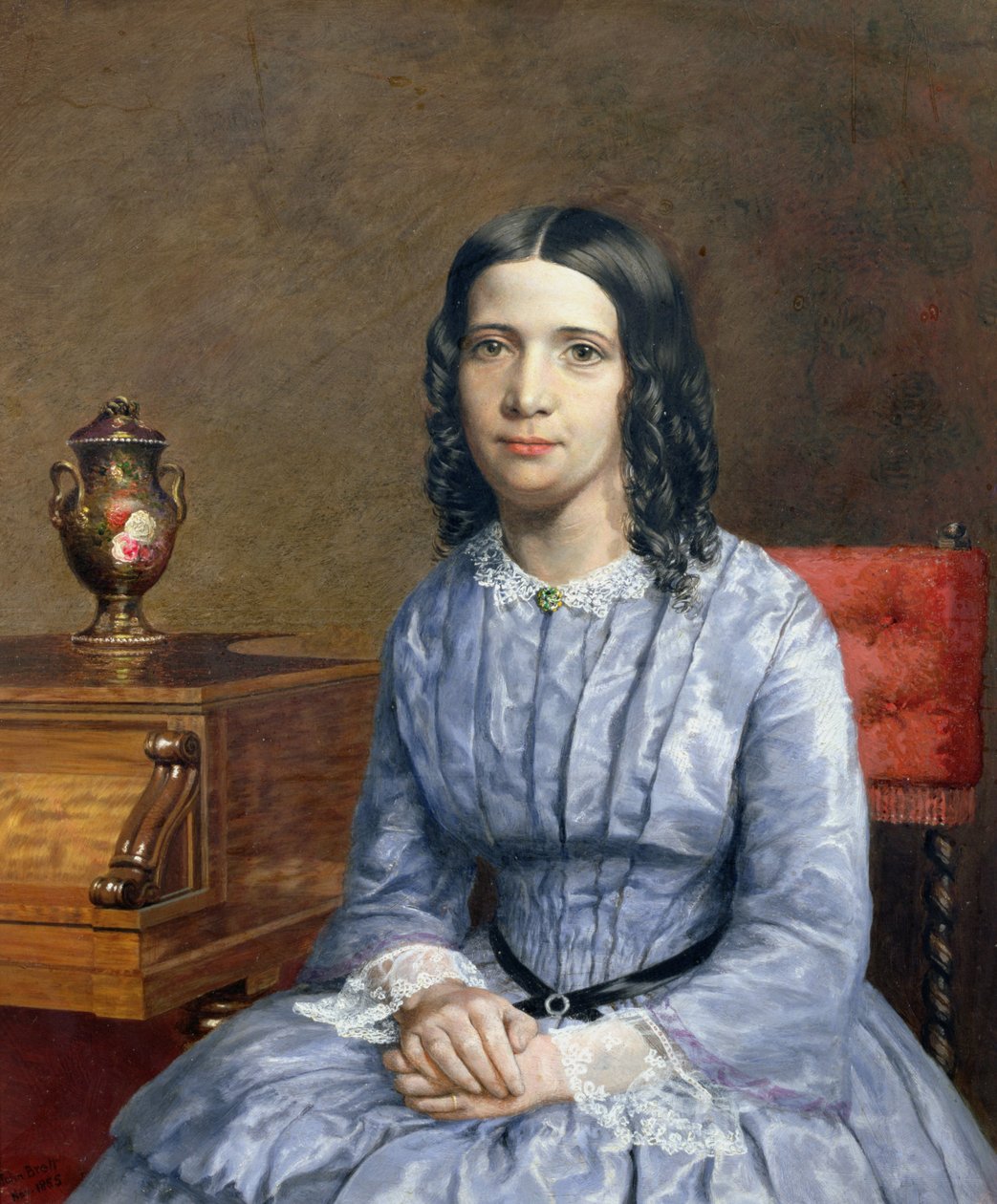 Porträt von Matilda Bury, 1855 von John Brett