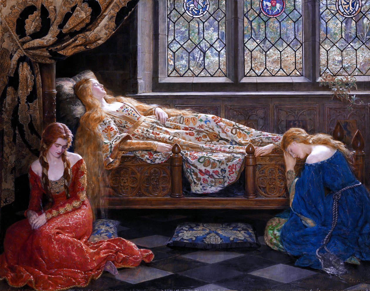 Dornröschen von John Collier
