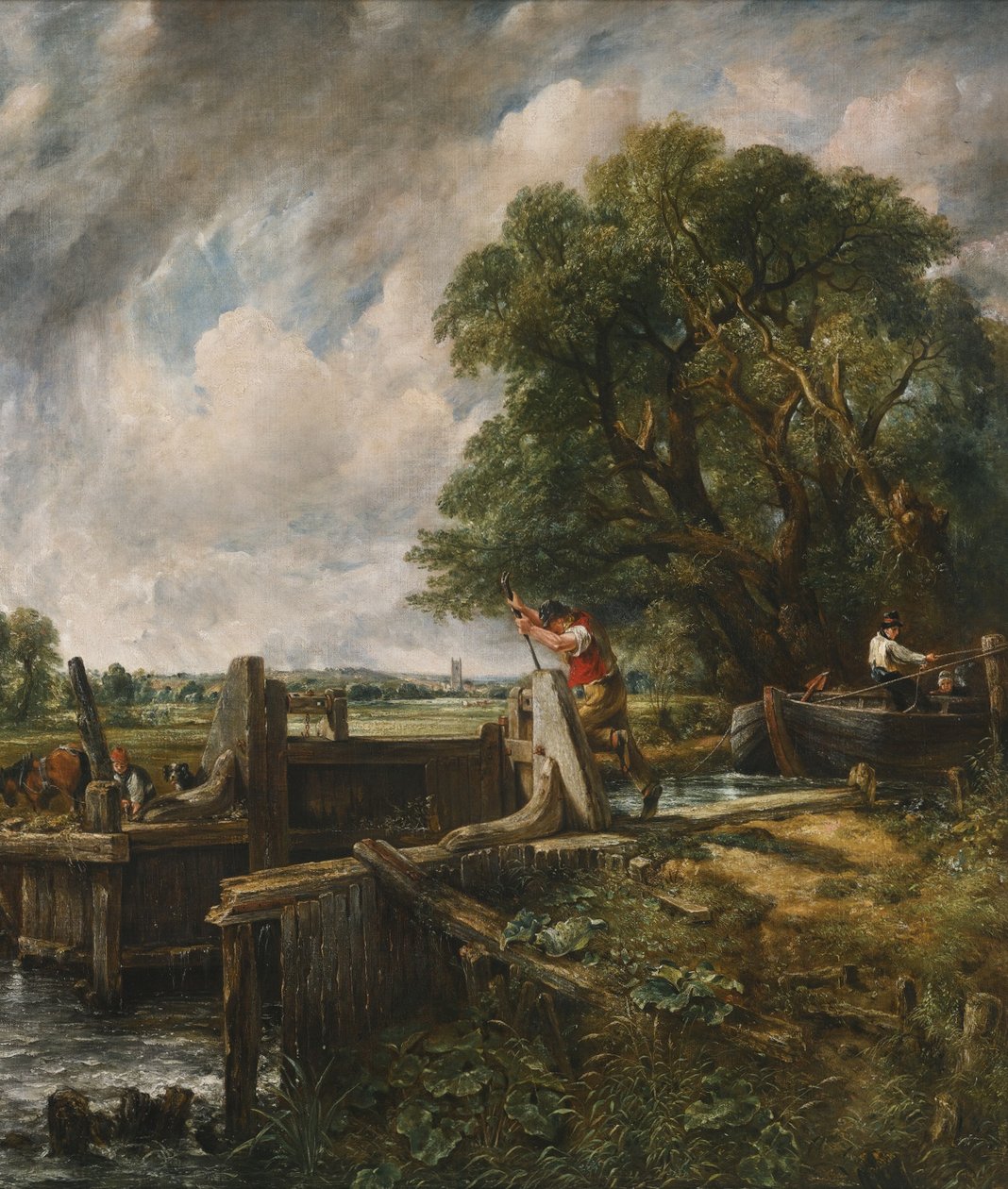 Die Schleuse von John Constable