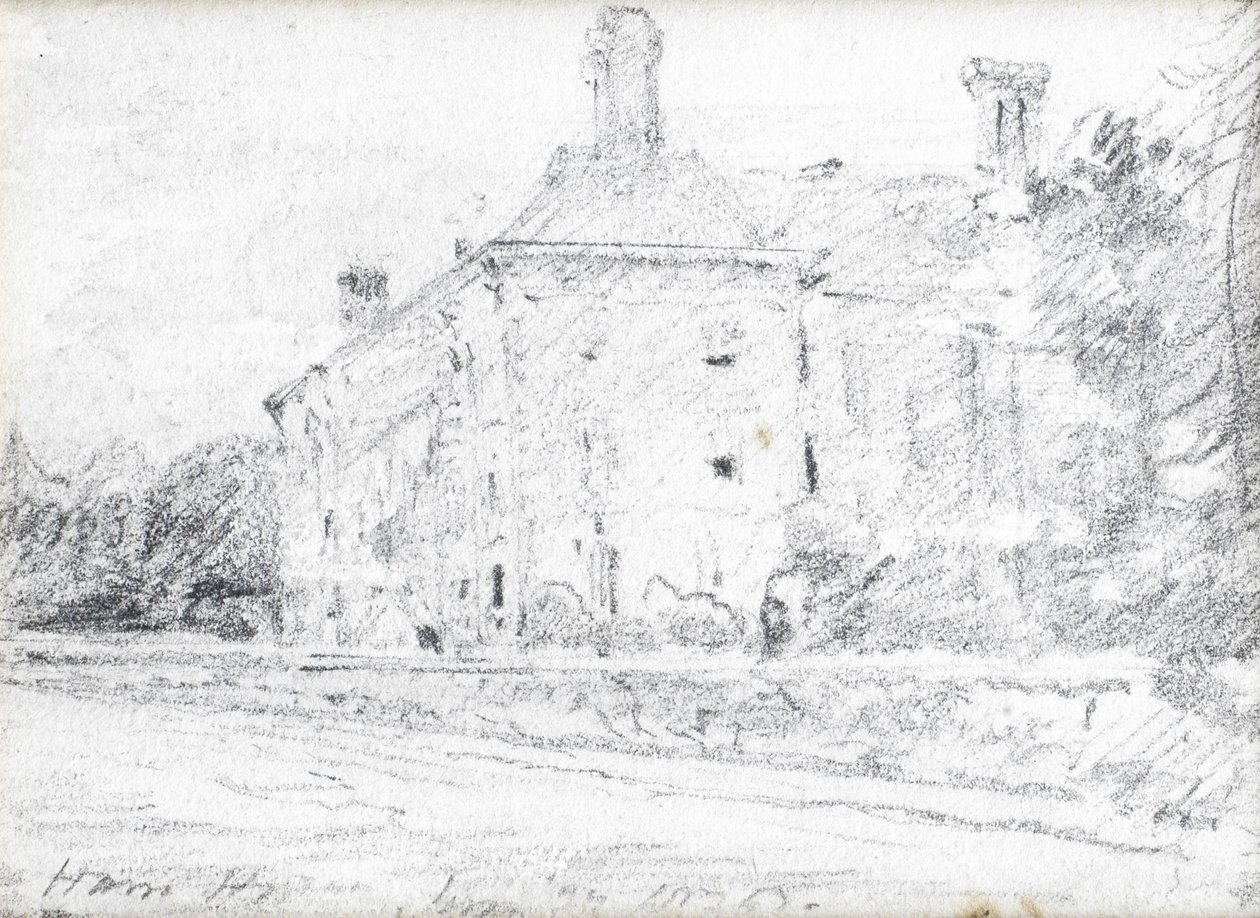 Ham House von John Constable