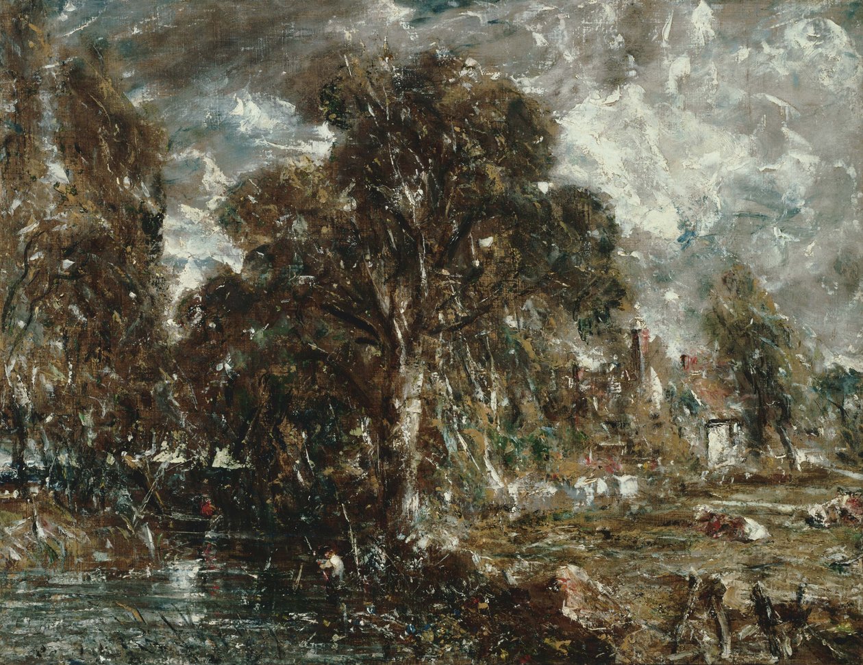 Am Fluss Stour von John Constable