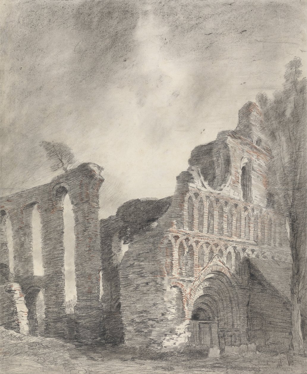Ruine des St. Botolphs Priory, Colchester von John Constable