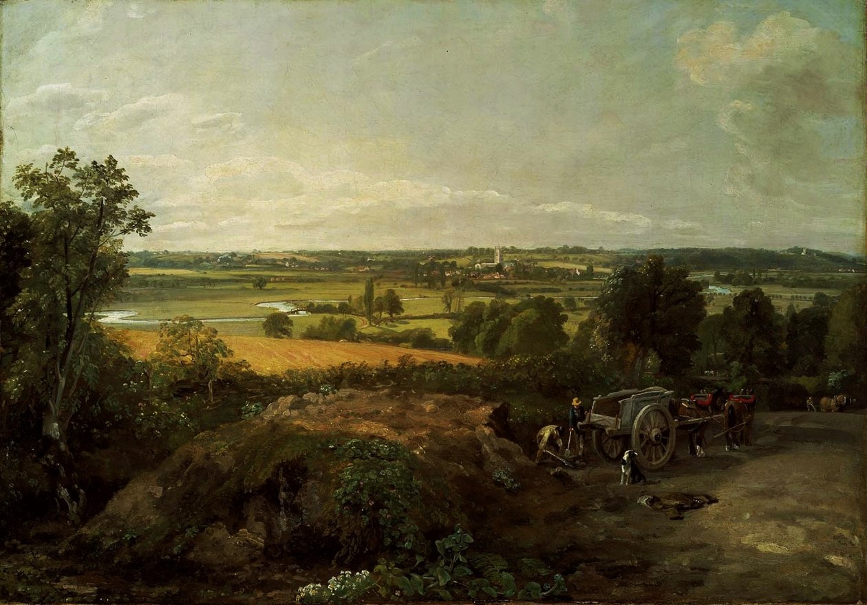 Stour-Tal und Dedham Kirche von John Constable