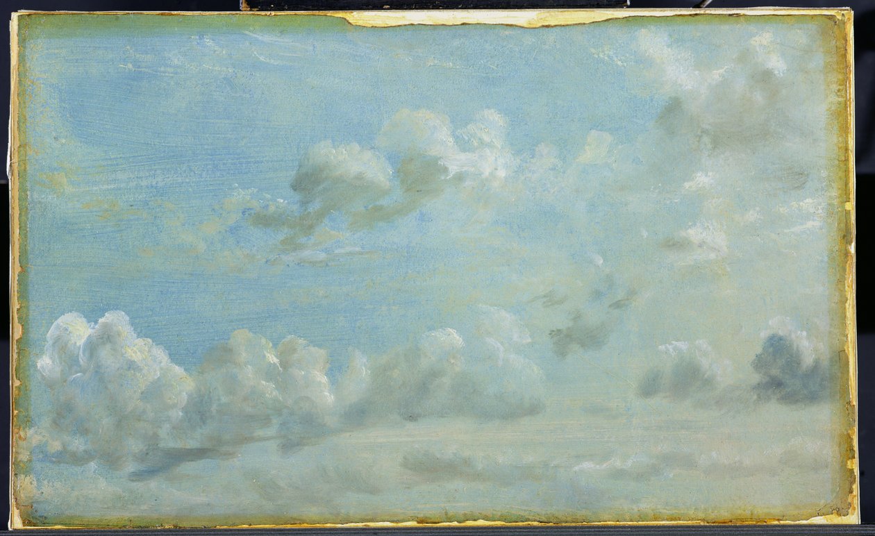 Studie von Kumuluswolken, 1822 von John Constable