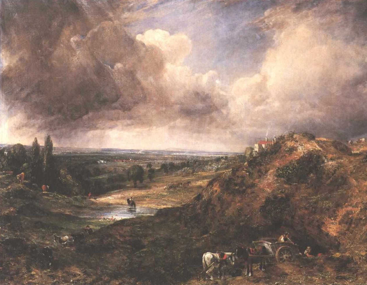 Teich von Branchhill von John Constable