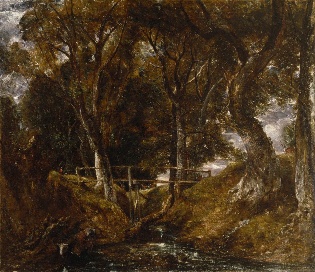 Das Tal im Helmingham Park von John Constable