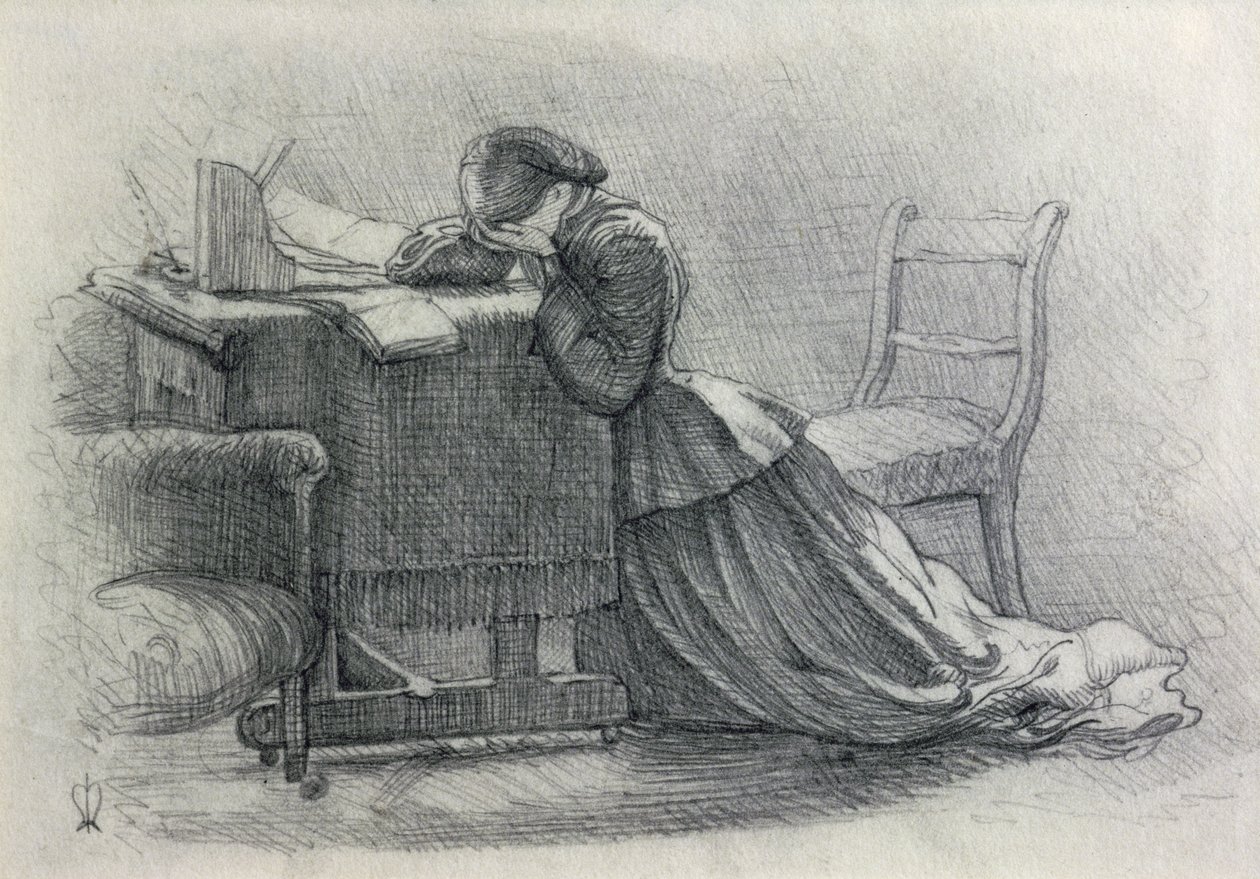 Eine Ehefrau von John Everett Millais