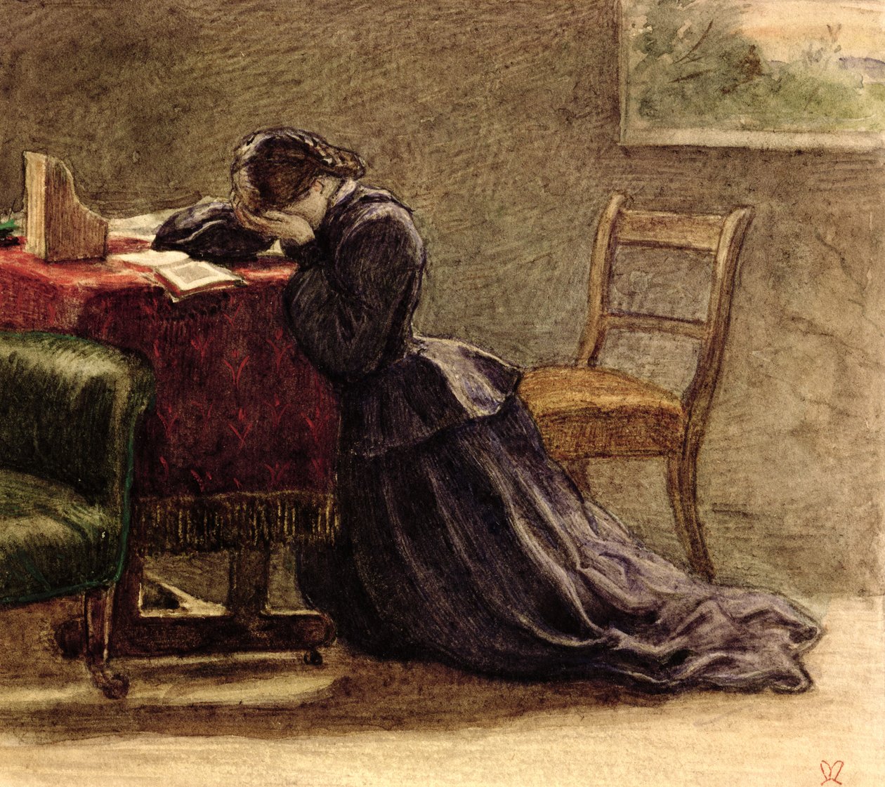 Eine Ehefrau von John Everett Millais