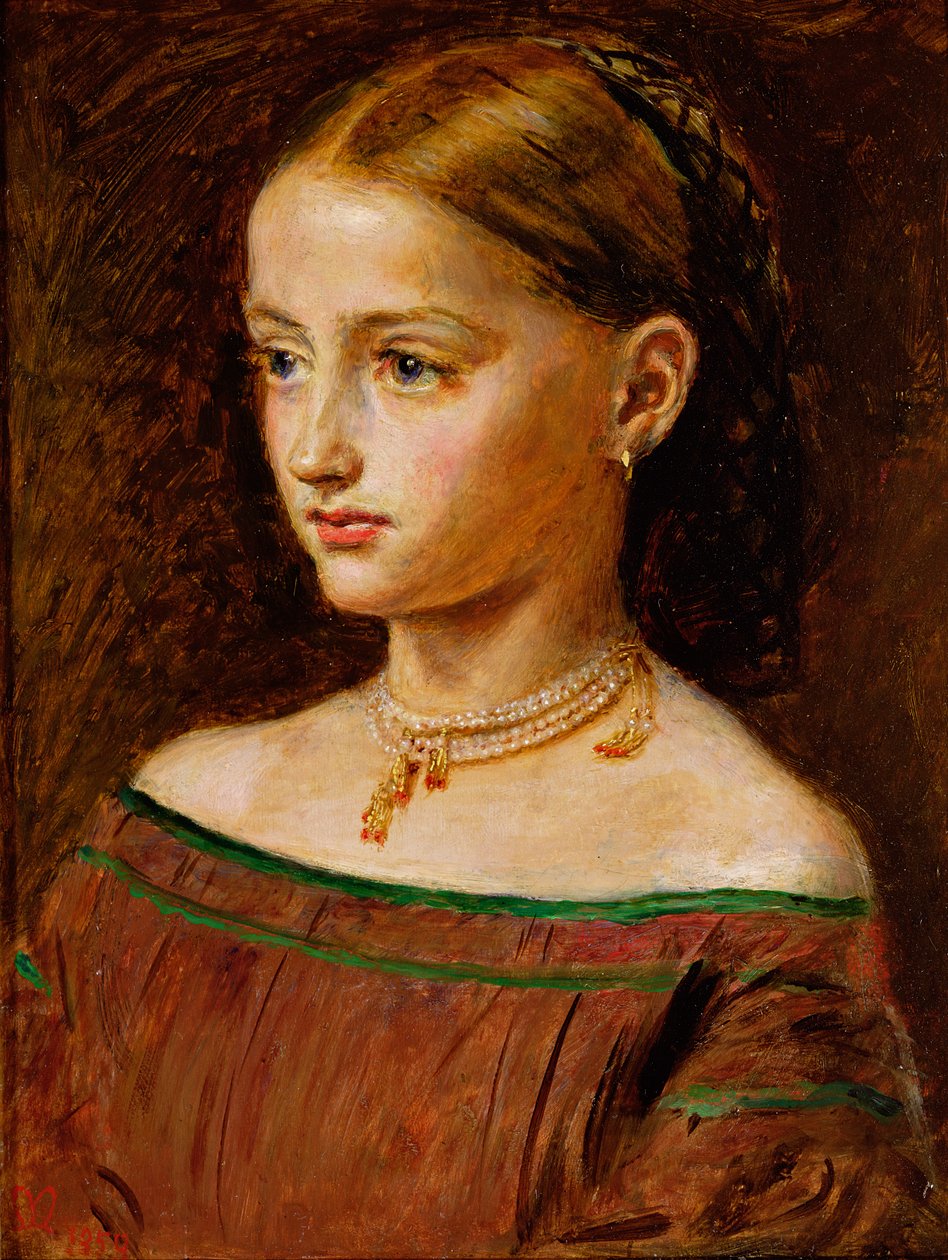 Alice Gray, 1859 von John Everett Millais