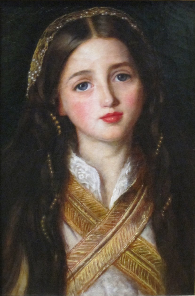 Porträt von Alice Gray von John Everett Millais