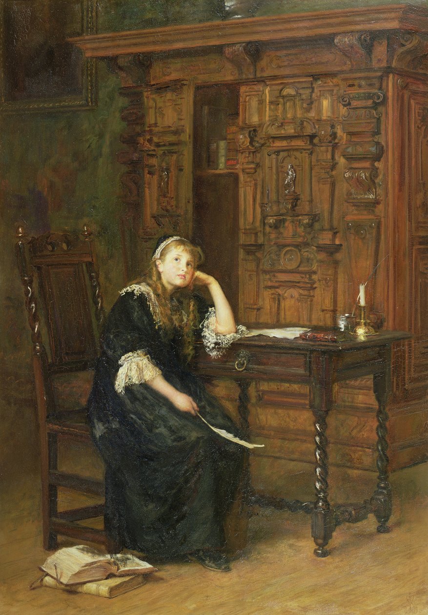 Prinzessin Elizabeth im Gefängnis, 1879 von John Everett Millais
