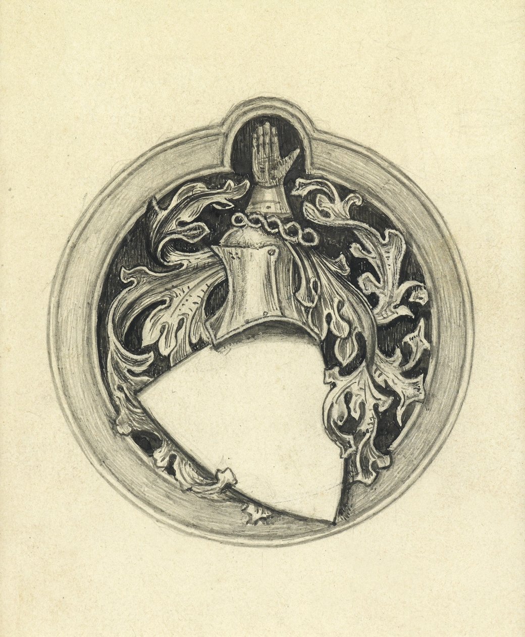Skizze für das Millais-Wappen von John Everett Millais