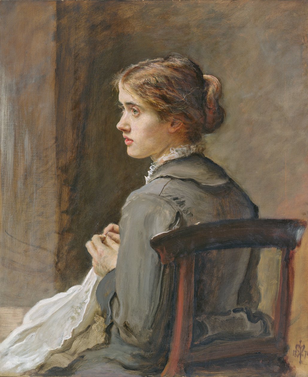 Stich! Stich!, 1876 von John Everett Millais