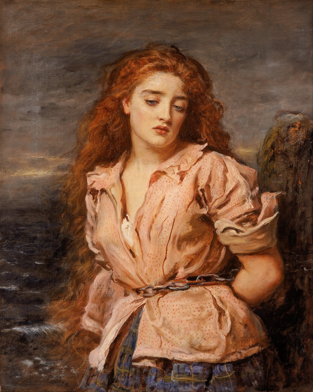 Der Märtyrer von Solway von John Everett Millais