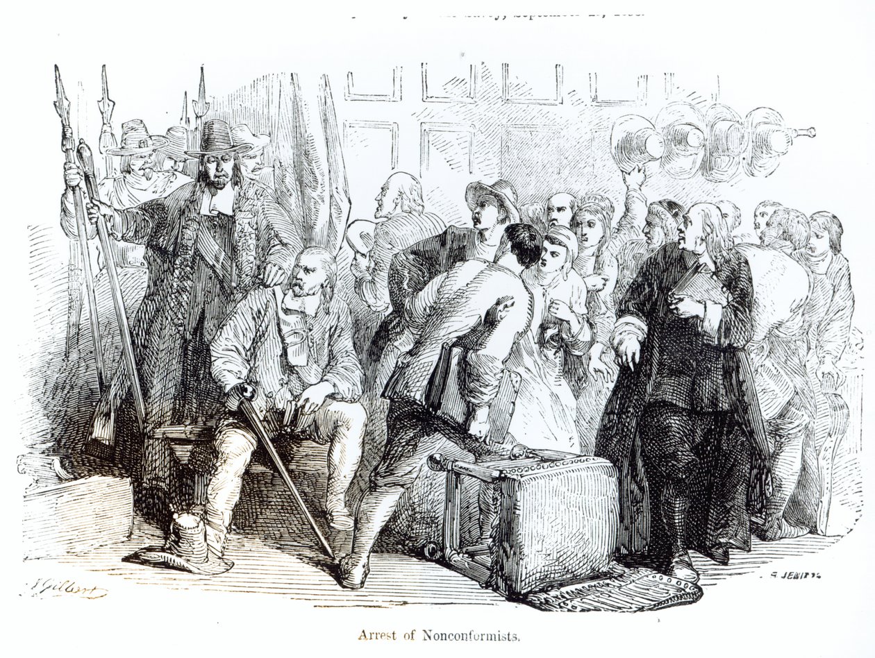 Die Verhaftung von Nonkonformisten von John Gilbert