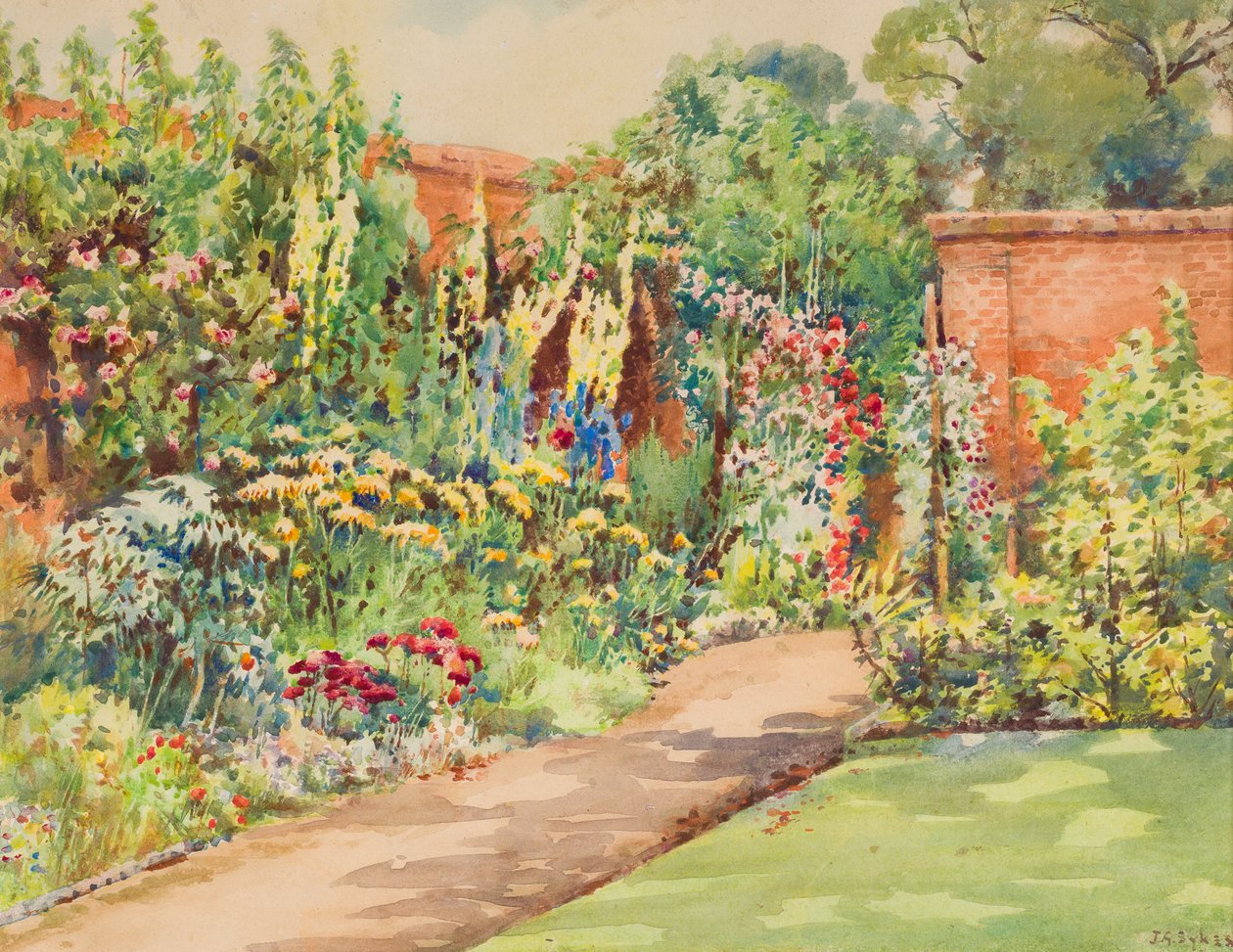 Sommergarten von John Guttridge Sykes