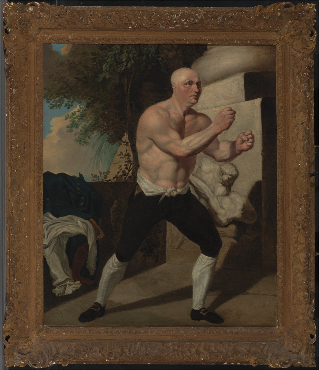 Jack Broughton, der Boxer von John Hamilton Mortimer