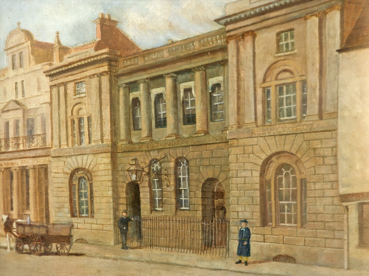 Die Blue Coat School, Gloucester, ca. 1880 von John Kemp