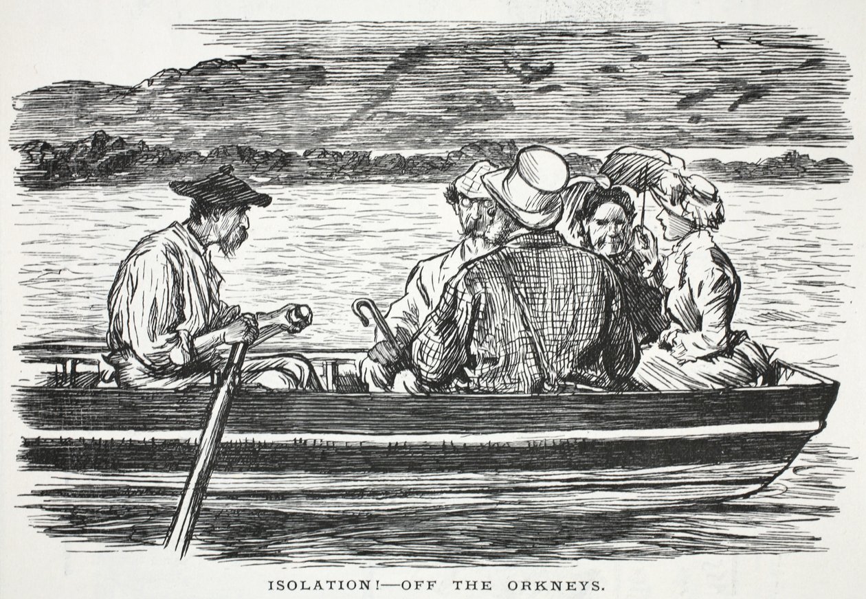 Isolation! - vor den Orkneys von John Leech