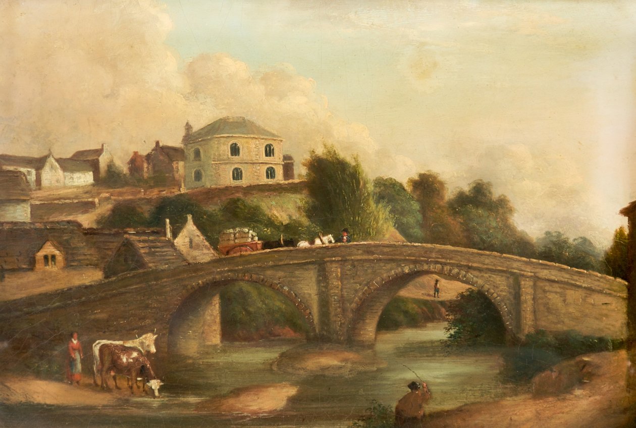 St. Georges Kirche, Stalybridge, ca. 1820-40 von John Lees