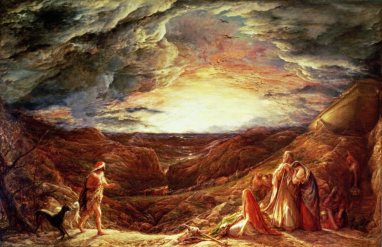 Der Vorabend der Sintflut von John Linnell
