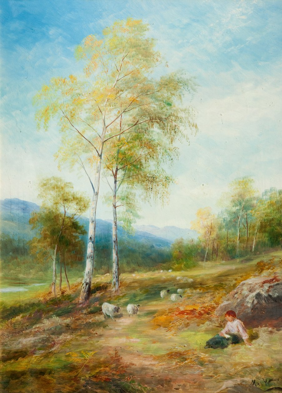 Herbst, Strathglass, Inverness-shire von John MacWhirter