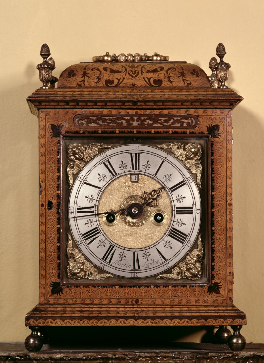 Konsolenuhr, ca. 1700 von John Martin