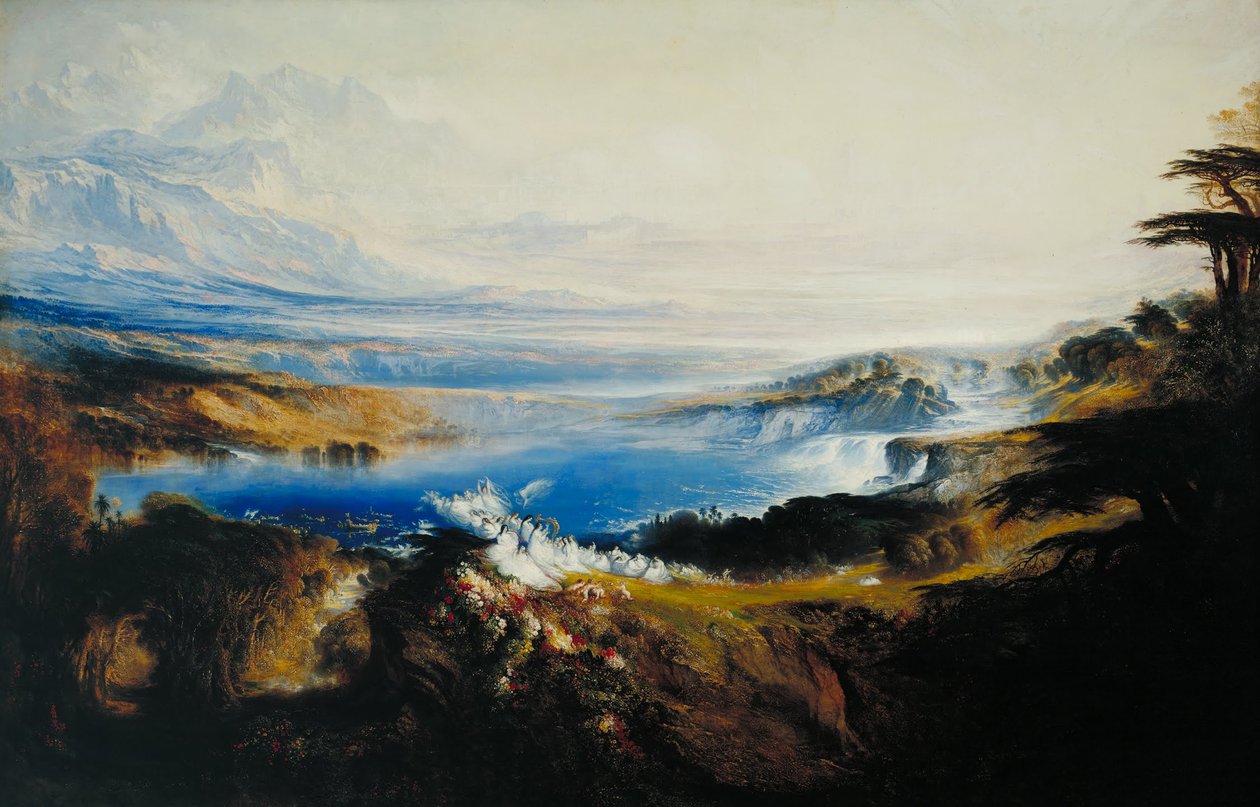 Die Ebenen des Himmels von John Martin