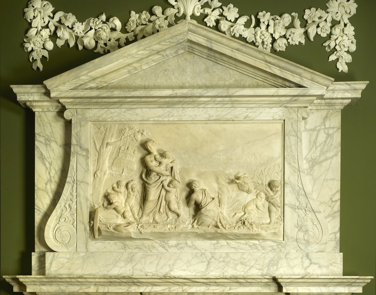 Nächstenliebe, 1746 von John Michael Rysbrack