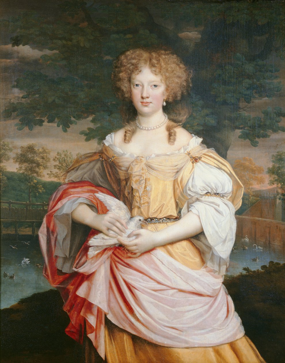 Porträt von Mary Wilbraham (1661-1737) von John Michael Wright