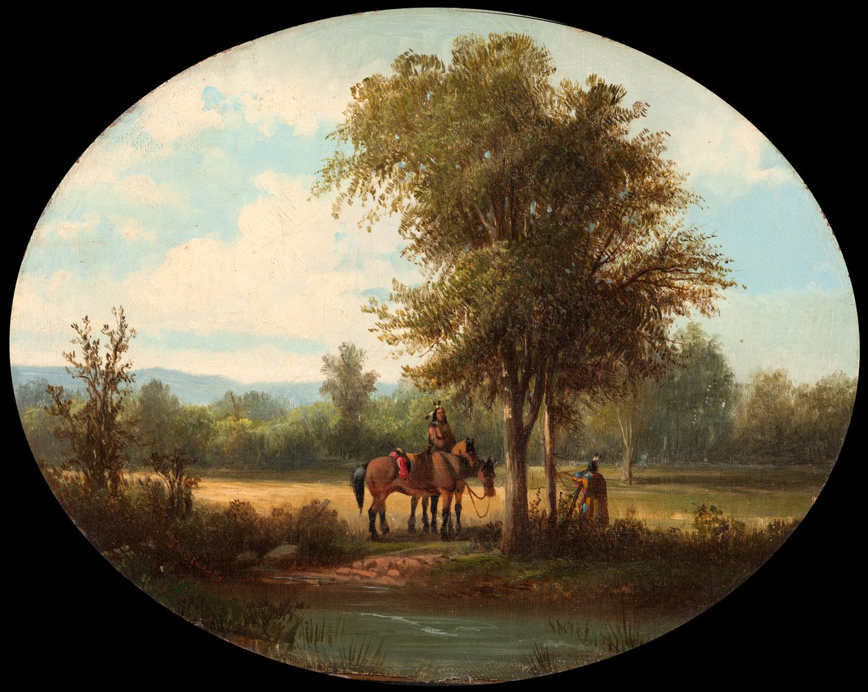 Ein Morgen im Milk River Valley, ca. 1870 von John Mix Stanley