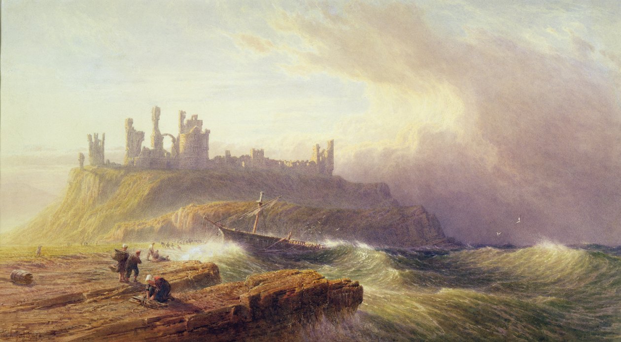 Dunstanburgh Castle, Northumberland von John Mogford