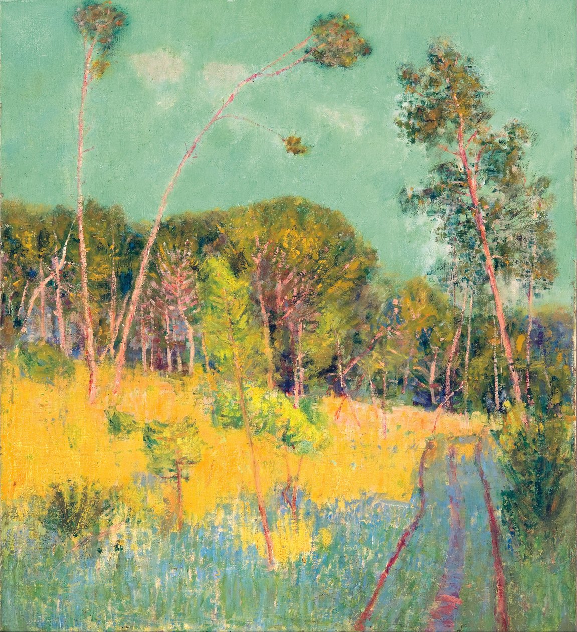 Eine Lichtung im Wald von John Peter Russell
